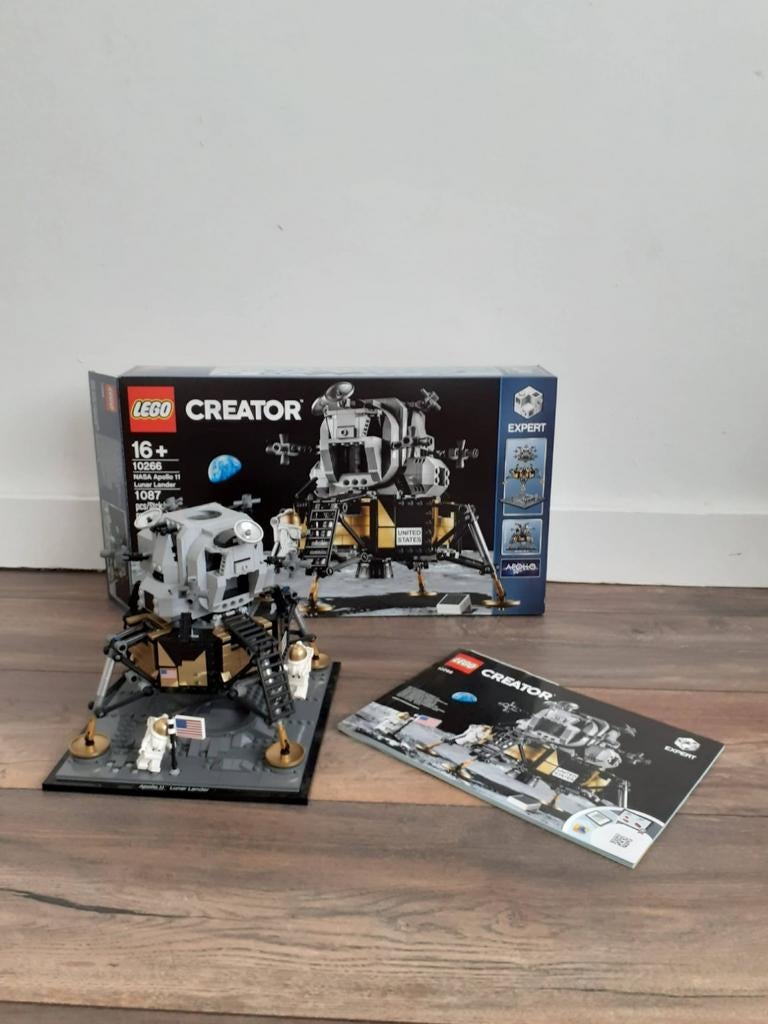 Lego Lunar lander, Ophalen, Inclusief doos, Lego