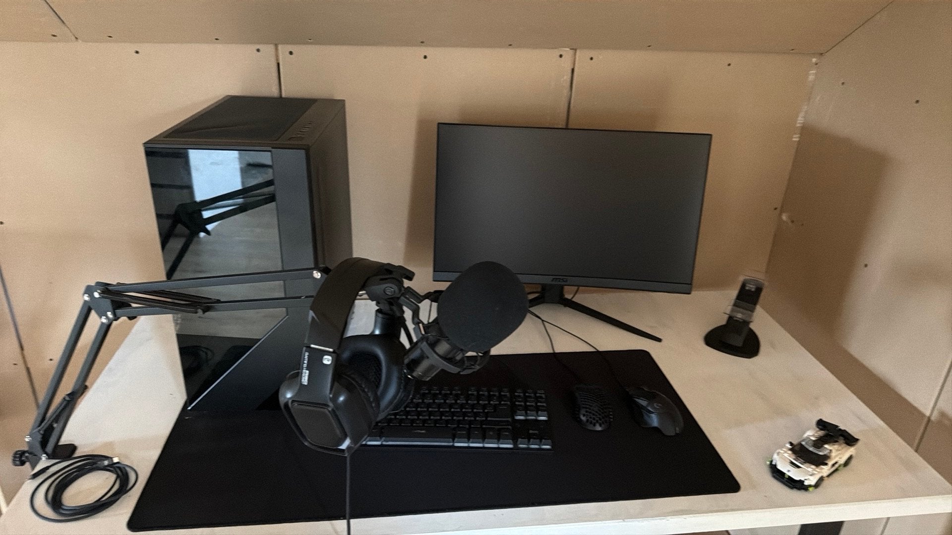 Volledige gaming setup, Informatique & Logiciels, Enlèvement, Utilisé