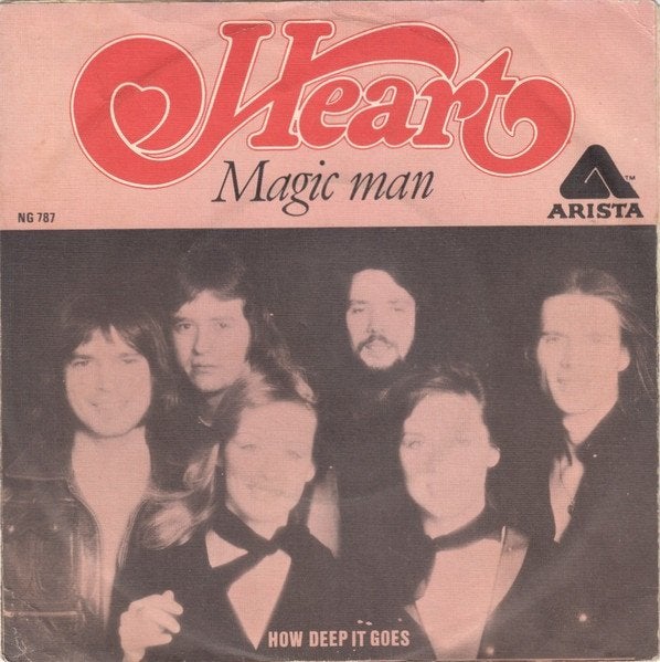 7" Heart – Magic Man, CD & DVD, Enlèvement ou Envoi, 7 inch, Comme neuf, Rock et Metal