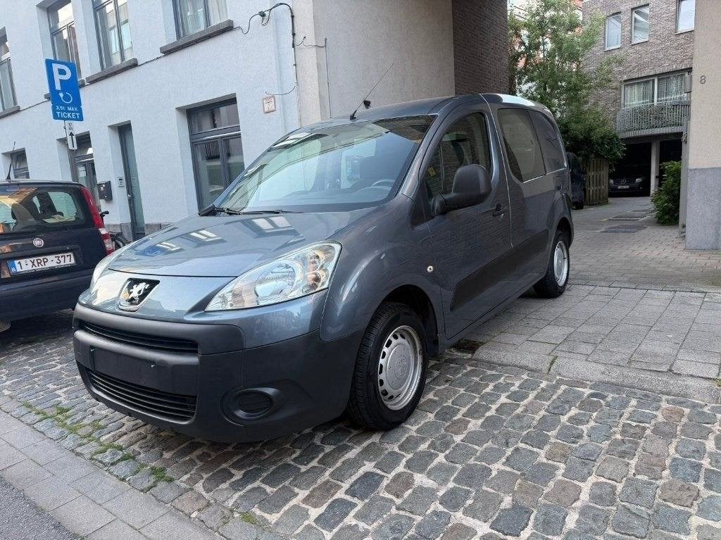 PEUGEOT PARTNER/1.6 ESSENCE/31000 KM/OHB/GARANTIE, Autos, Argent ou Gris, 4 portes, Entreprise, 2 places