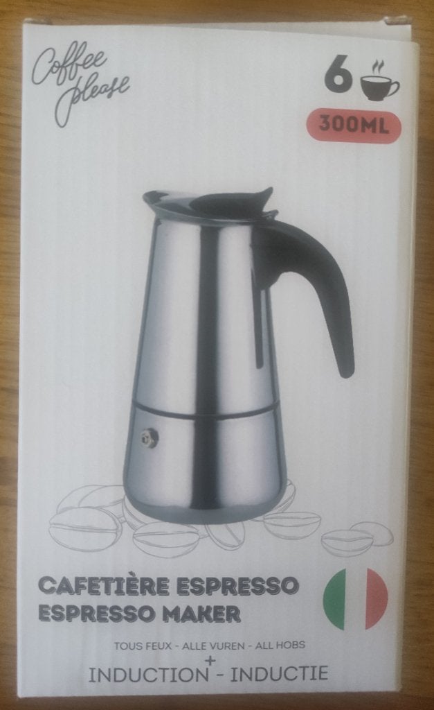 Café italien  cafetière moka  induction aussi, Collections, Enlèvement, Neuf, Autres types