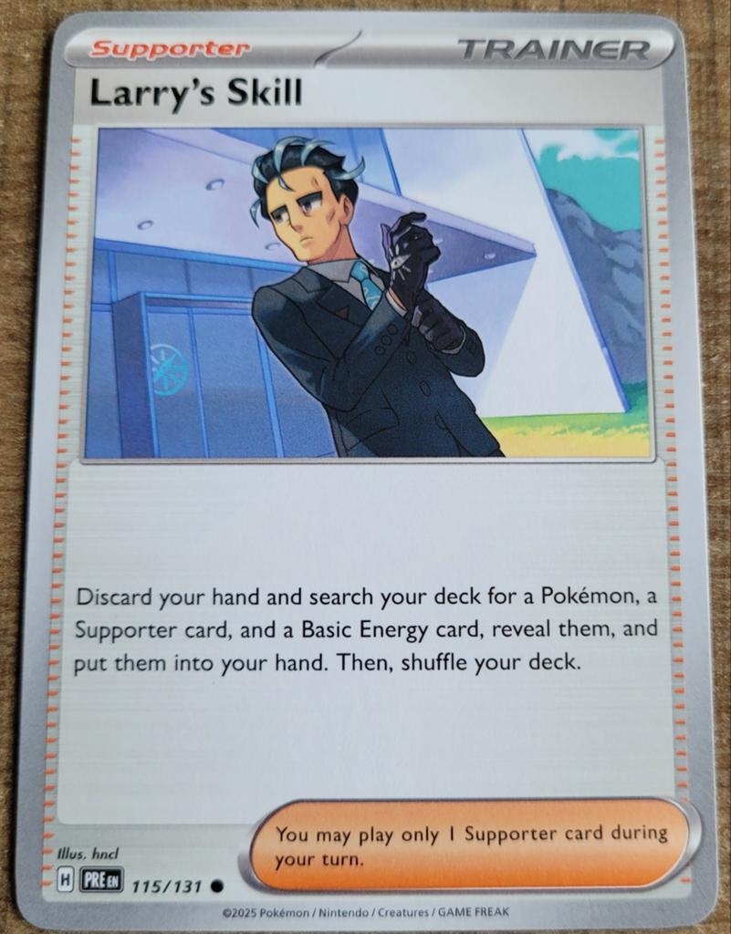 Larry's Skill (115/131), Ophalen of Verzenden, Zo goed als nieuw, Losse kaart