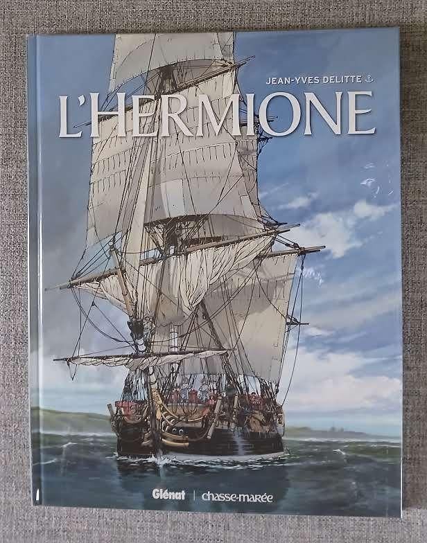 BD L'Hermione - La conspiration pour la liberté TL Delitte, Eén stripboek, Ophalen of Verzenden, Nieuw