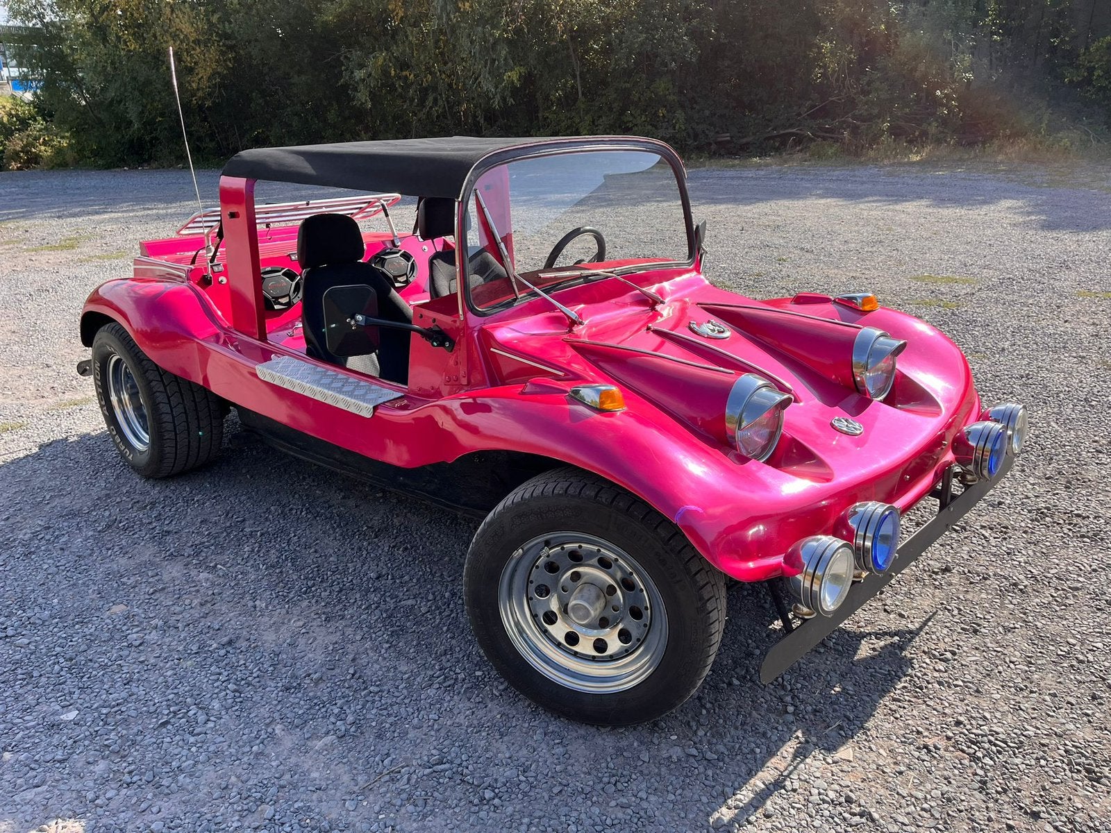 Vw buggy originele oldtimer, Auto's, Zwart, Volkswagen, Bedrijf, Handgeschakeld