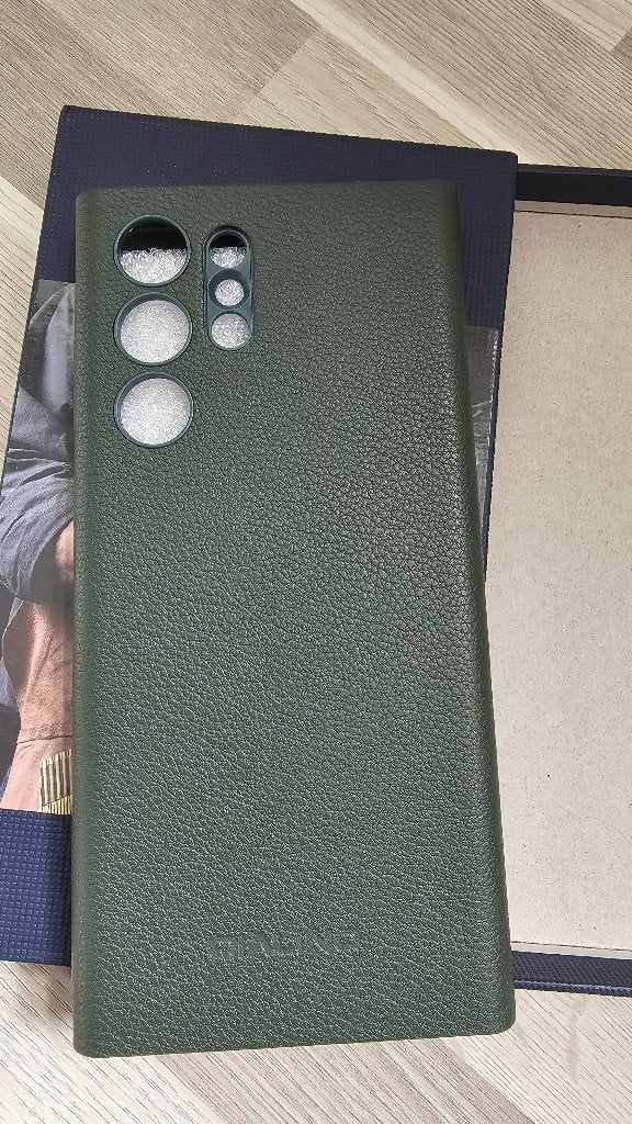 Leren hoesje Samsung S22 Ultra, Ophalen of Verzenden, Nieuw