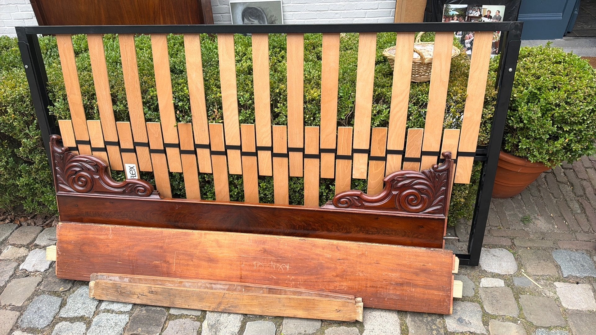 Antiek bed 100x200, Ophalen