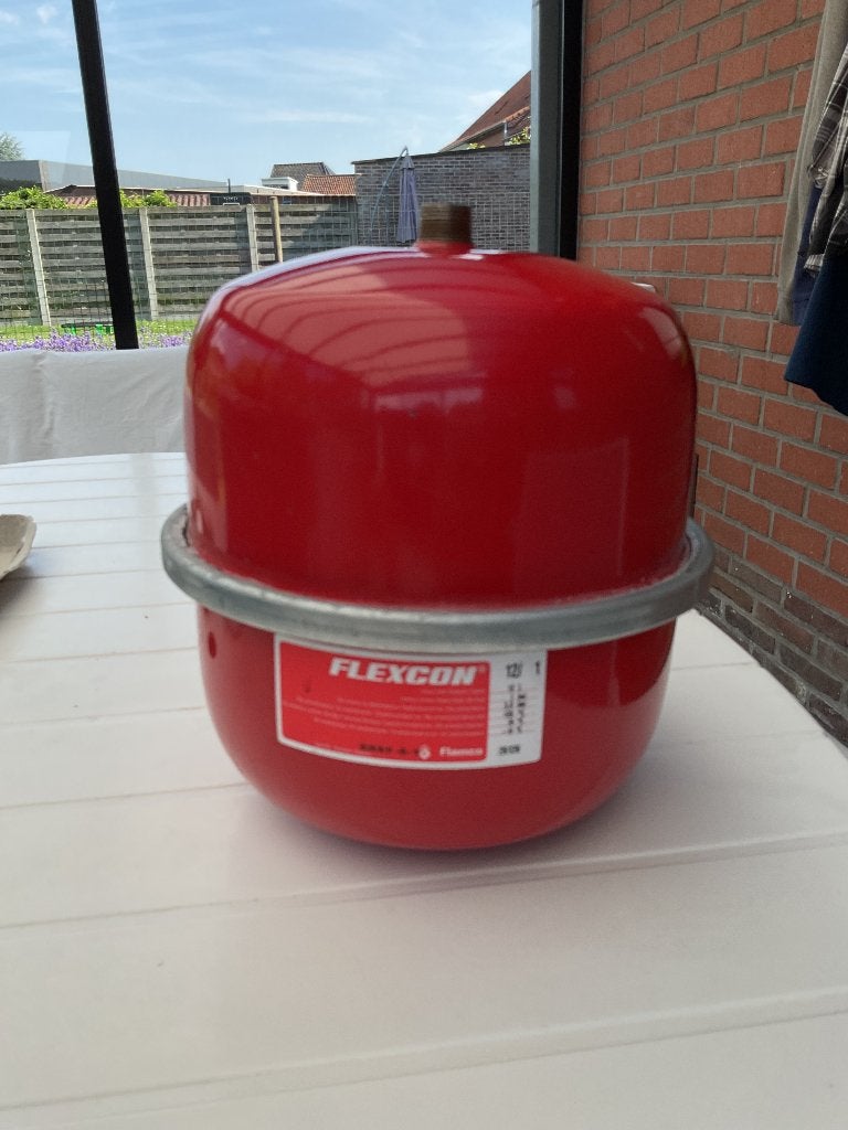 Expansievat Flamco 12 L met 1 bar voordruk., Ophalen, Minder dan 30 cm, Hoog rendement (Hr), Cv-ketel of Combi-ketel