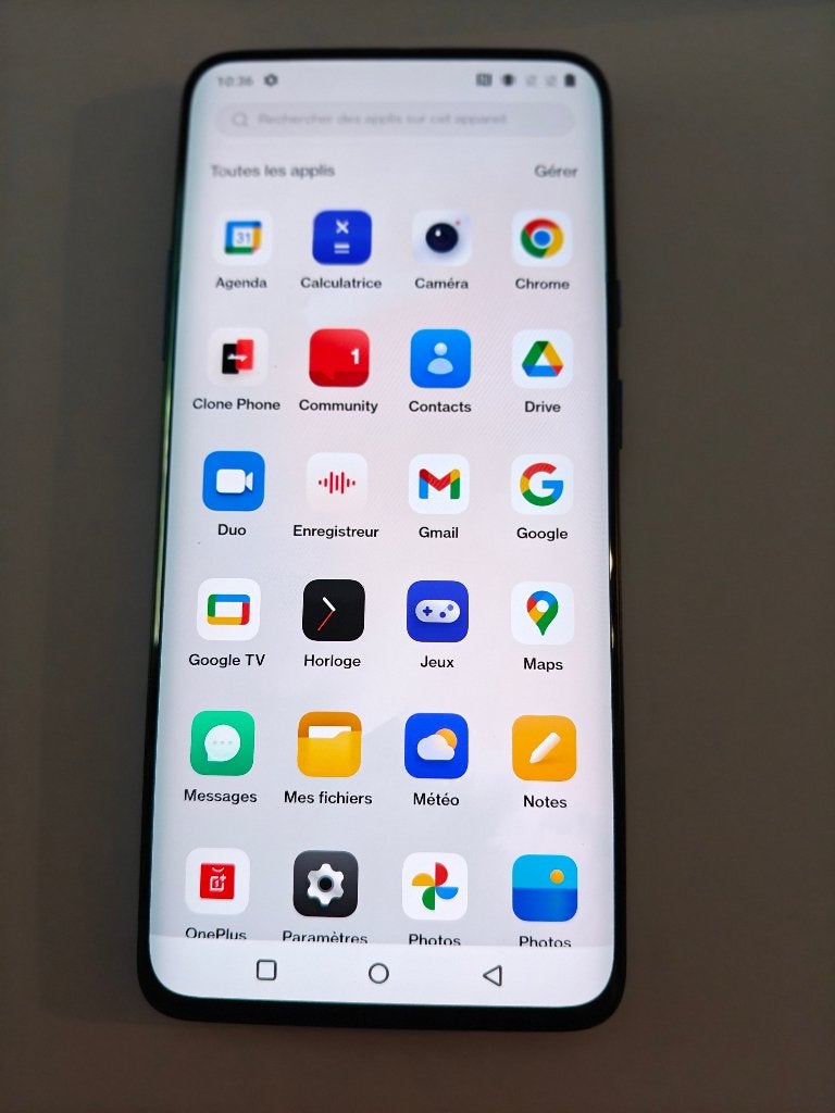 Smartphone OnePlus 7T Pro, Telecommunicatie, Bluetooth, Ophalen of Verzenden, Zo goed als nieuw, Blauw