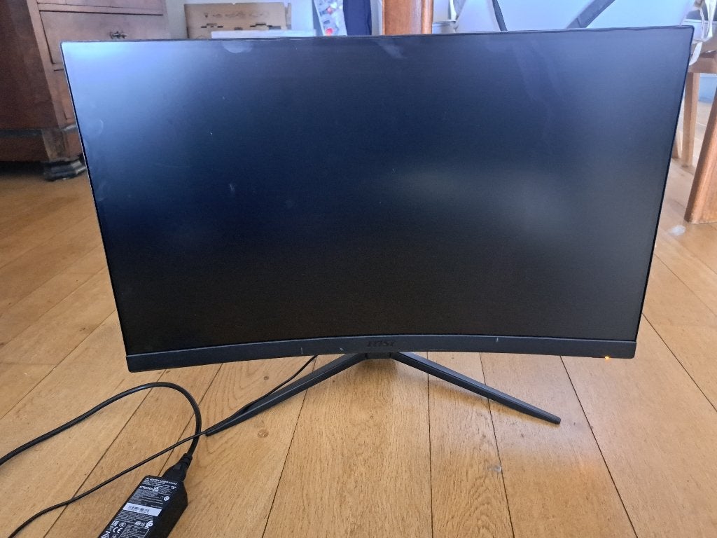 Onderdelen MSI G27CQ4 E2 27" Curved gaming Monitor, Computers en Software, MSI, Niet werkend, Ophalen, Gaming