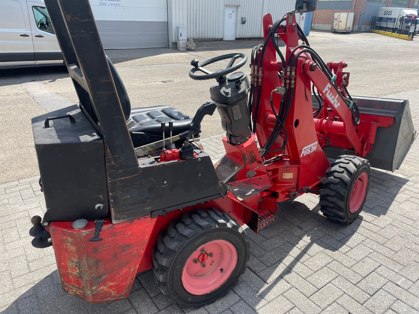 minni schovel /kniklader, Zakelijke goederen, Ophalen, Wiellader of Shovel