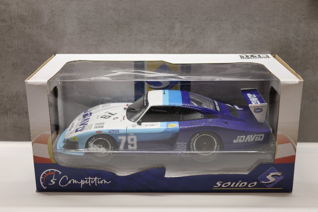 1/18 Solido Porsche 935/81 Mobydick - #79 Le Mans 1979, Hobby en Vrije tijd, Modelauto's | 1:18, Ophalen of Verzenden, Nieuw, Auto