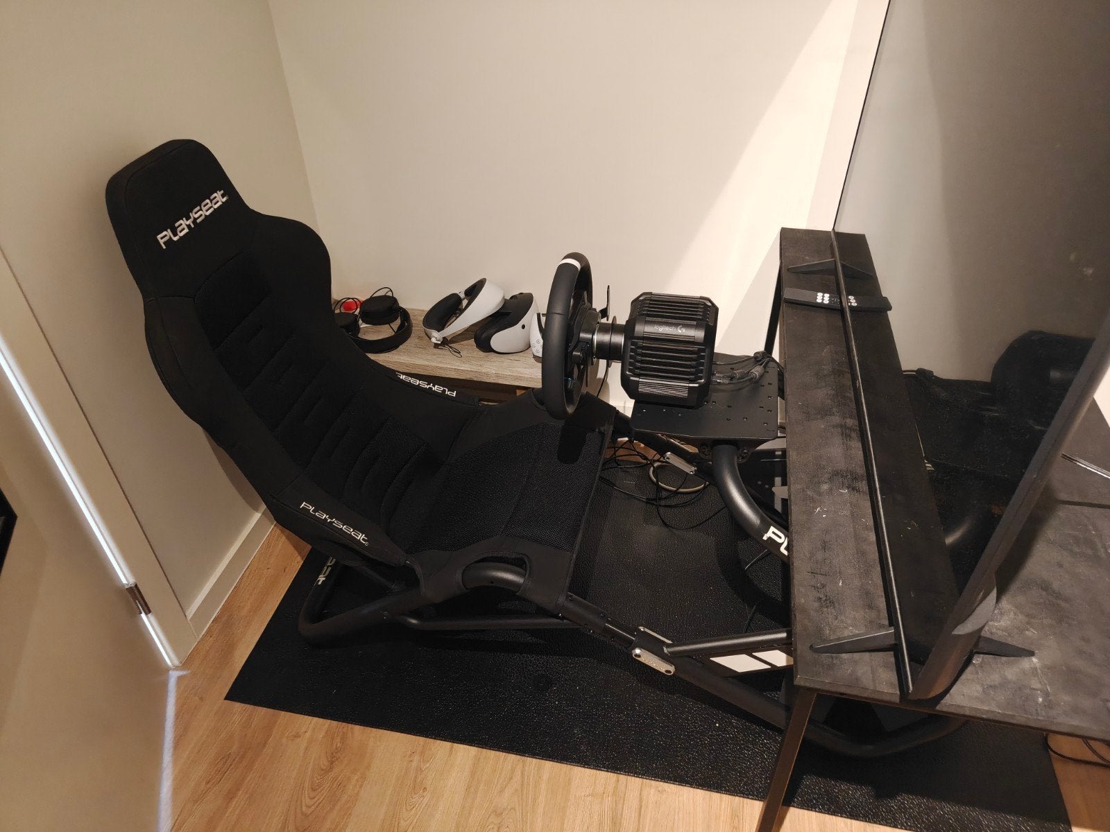 playseat trophy+ Logitech RS50 stuur en pedalen, Enlèvement, Comme neuf, PlayStation 4