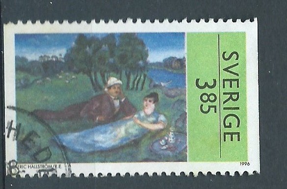SUÈDE, Ophalen of Verzenden, Zweden, Gestempeld