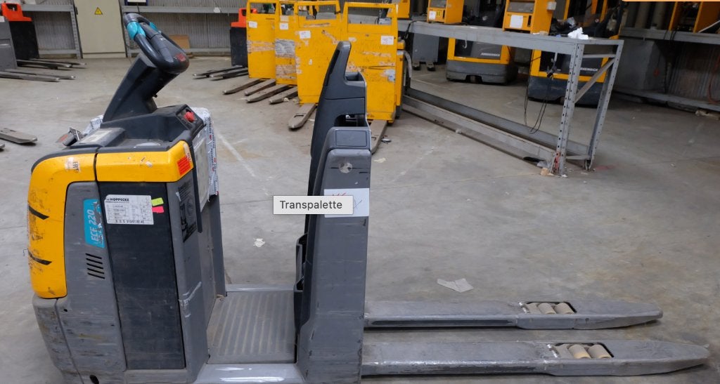 Transpalette d'occasion à vendre Marque JUNGHEINRICH, Bricolage & Construction, Enlèvement, Utilisé
