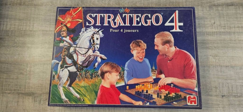 Stratego 4 Bordspel ( 1995 ), Hobby & Loisirs créatifs, Trois ou quatre joueurs, Enlèvement ou Envoi, Utilisé