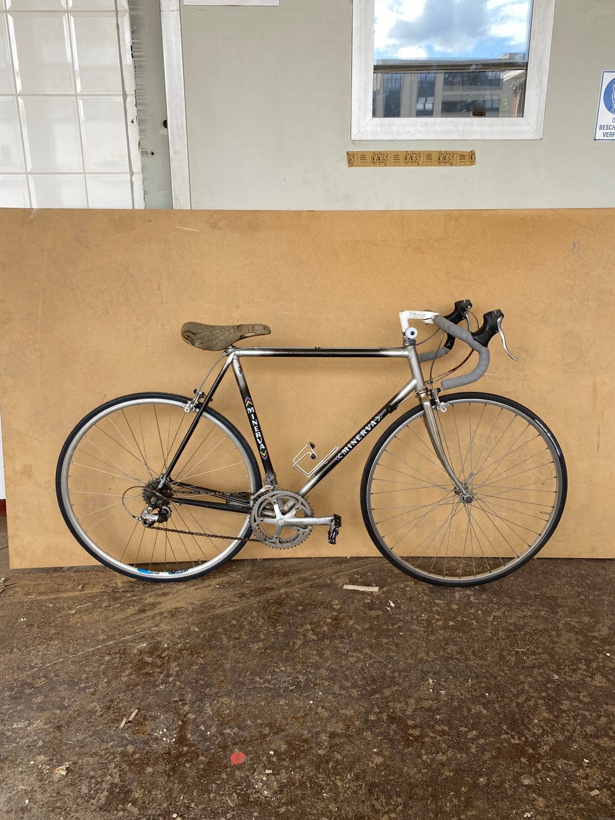 Vintage Minerva Koersfiets, Enlèvement, Utilisé, Acier
