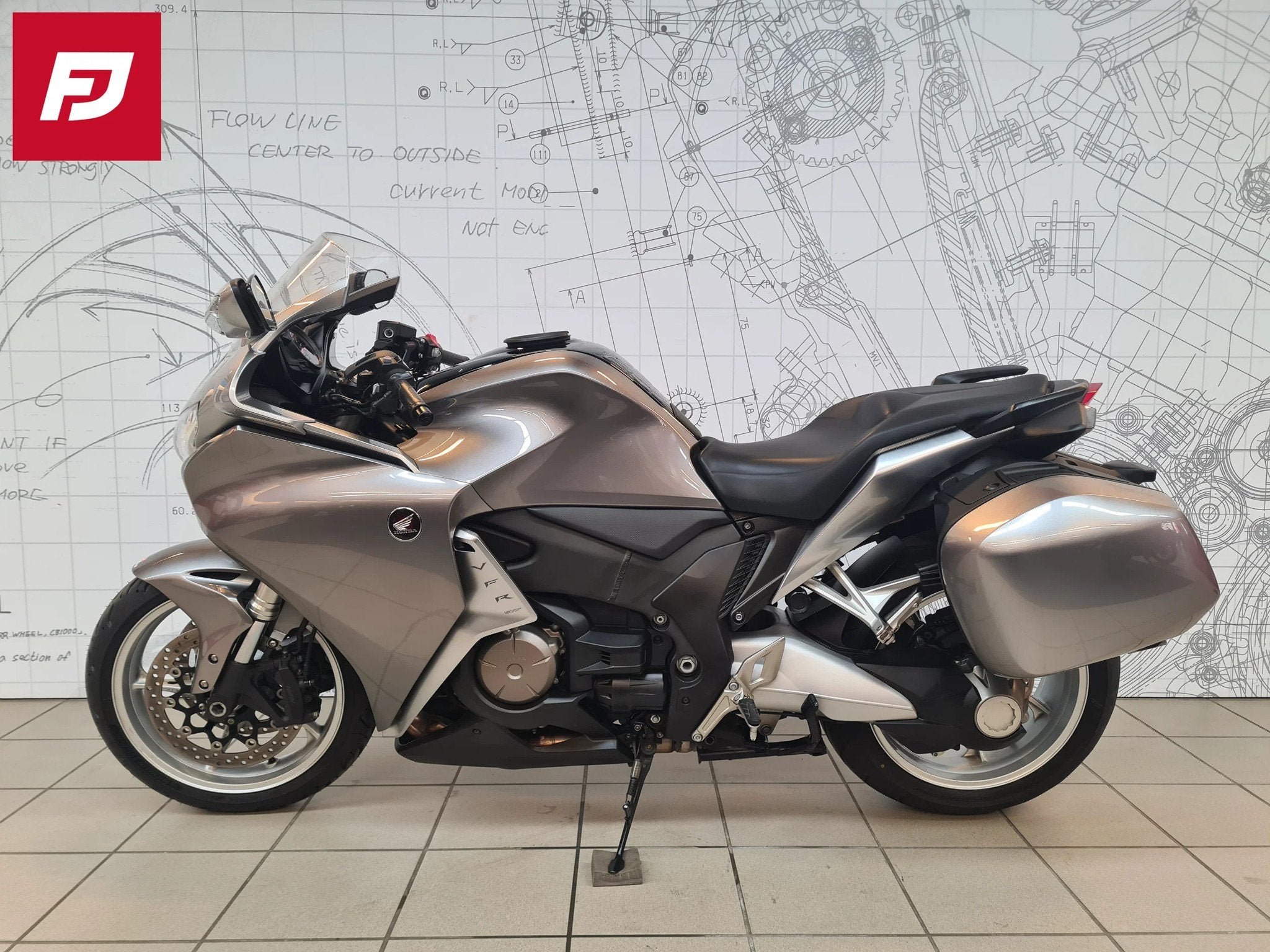 Honda VFR 1200 F DCT (bj 2010), Motoren, Motoren | Honda, Bedrijf, Meer dan 35 kW, Overig, 1200 cc