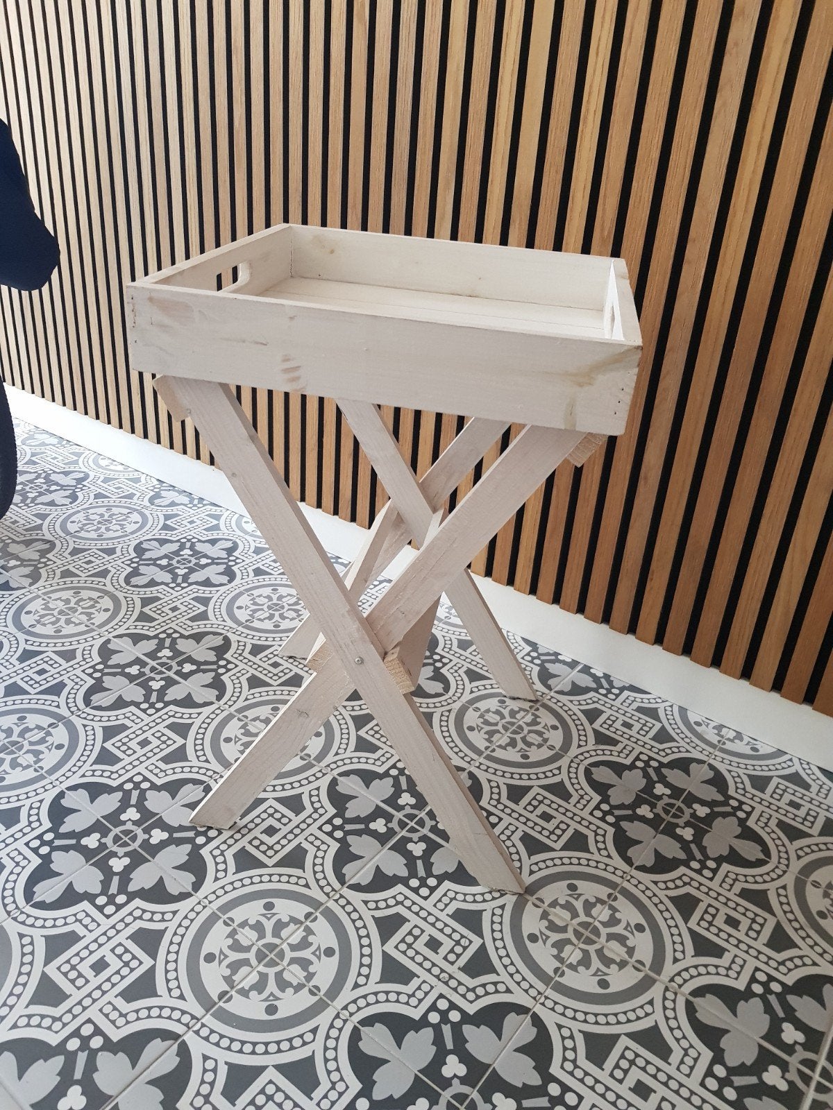 tafeltje bijzettafel, Ophalen