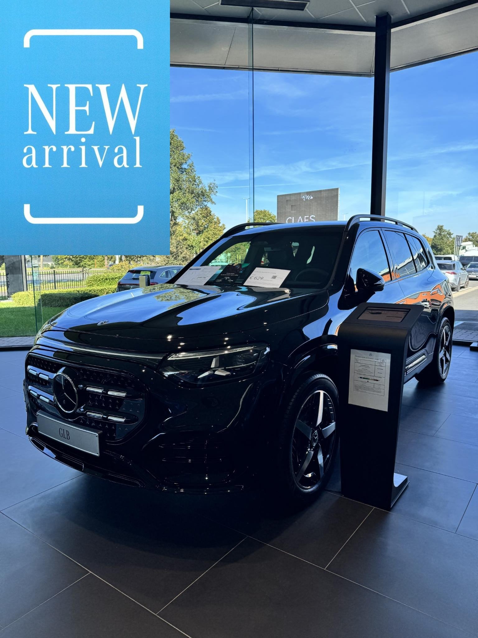 Mercedes-Benz GLB GLB 250+ AMG Line DOS 8945, Auto's, Automaat, Zwart, 5 zetels, GLB