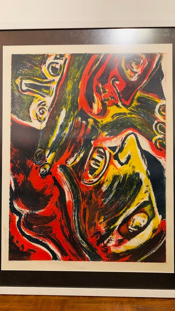 sans titre, Antiek en Kunst, Kunst | Schilderijen | Abstract, Ophalen