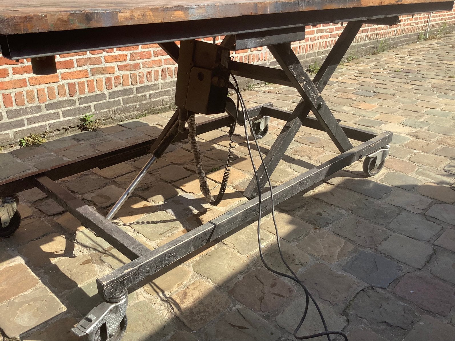 Werktafel in hoogte verstelbaar, Doe-het-zelf en Bouw, Werkbanken, Ophalen