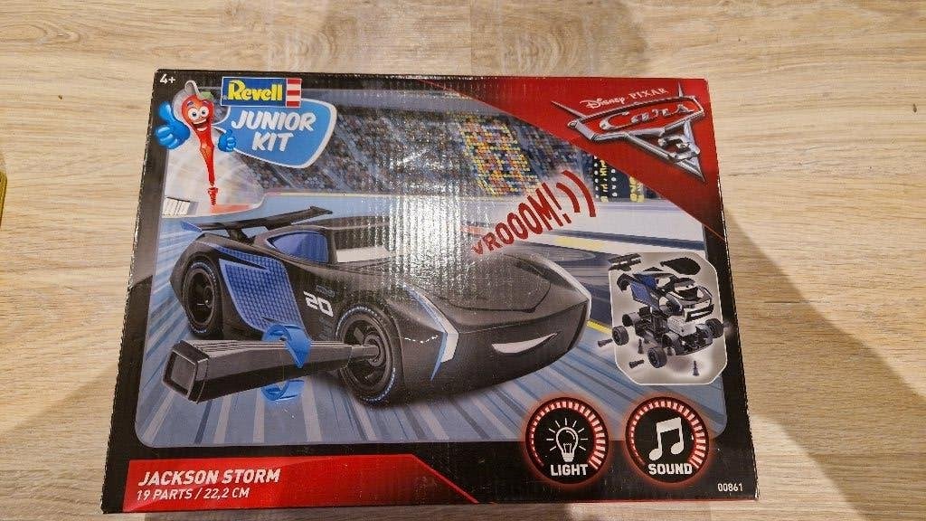 Jackson Storm Disney Cars auto met licht en geluid, Ophalen, Zo goed als nieuw