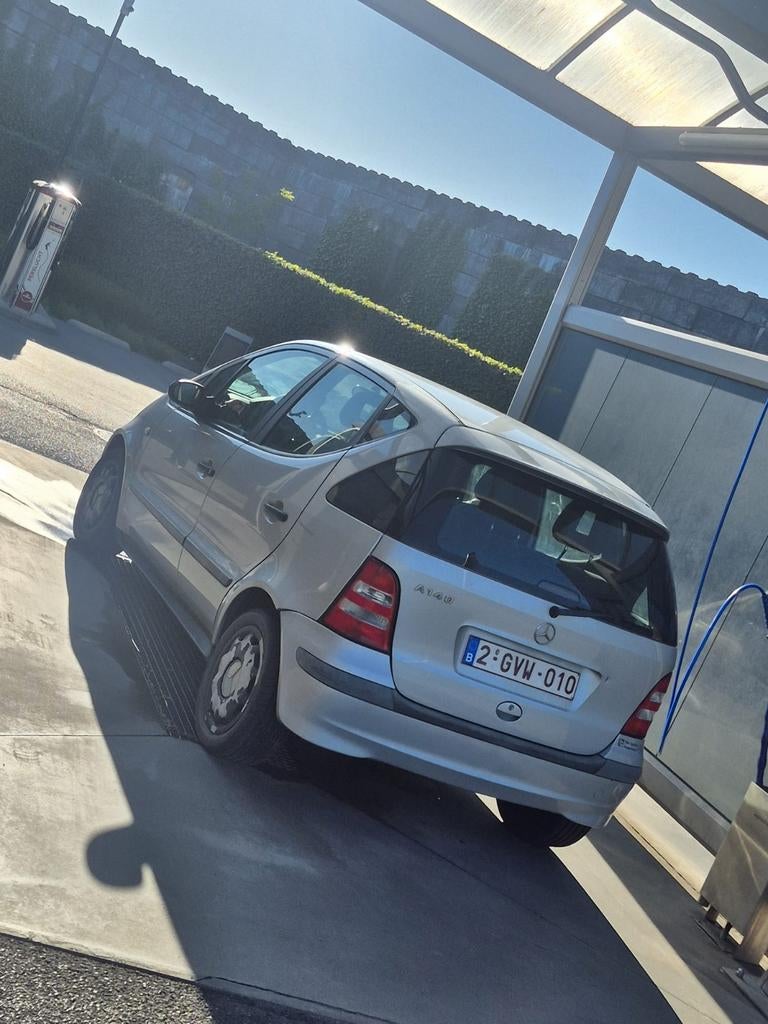 Mercedes Benz A140 - zonder keuring verkocht, Auto's, Stof, Zwart, 5 deurs, Particulier