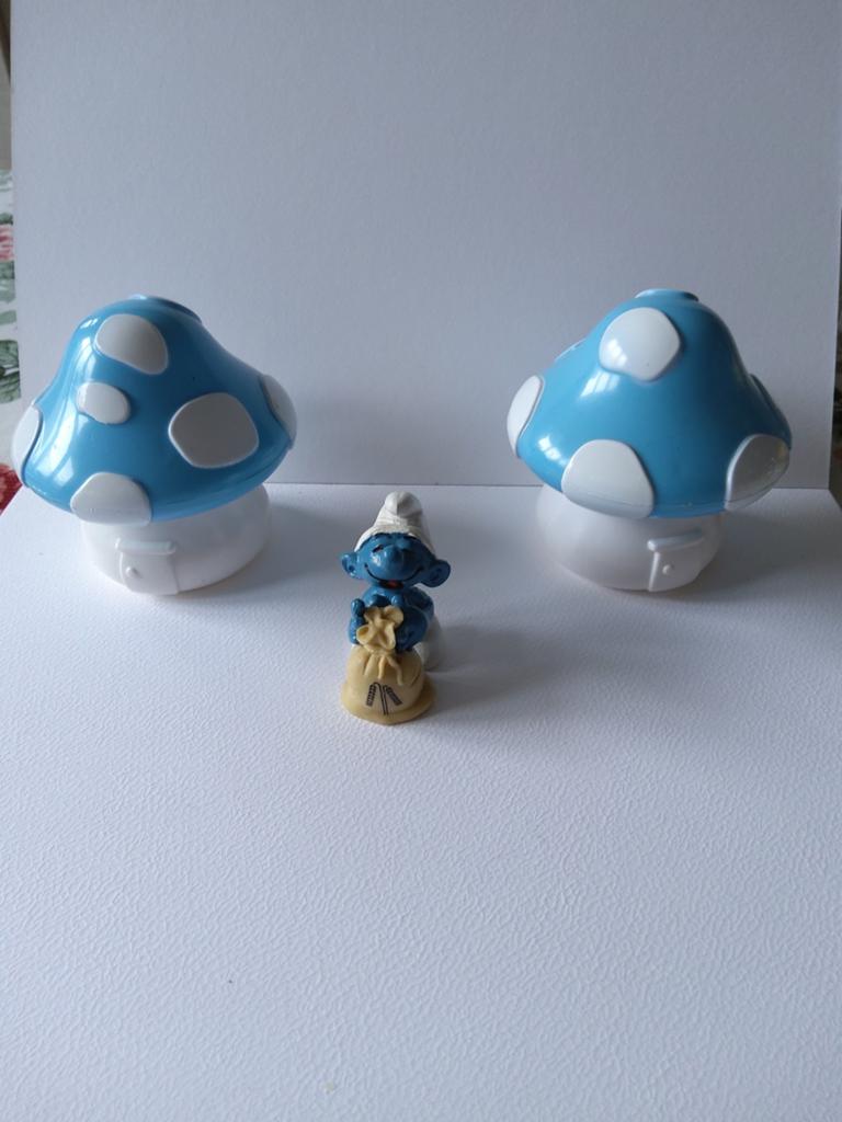 Schtroumpf Menier, Enlèvement ou Envoi, Utilisé, Poupée, Figurine ou Peluche