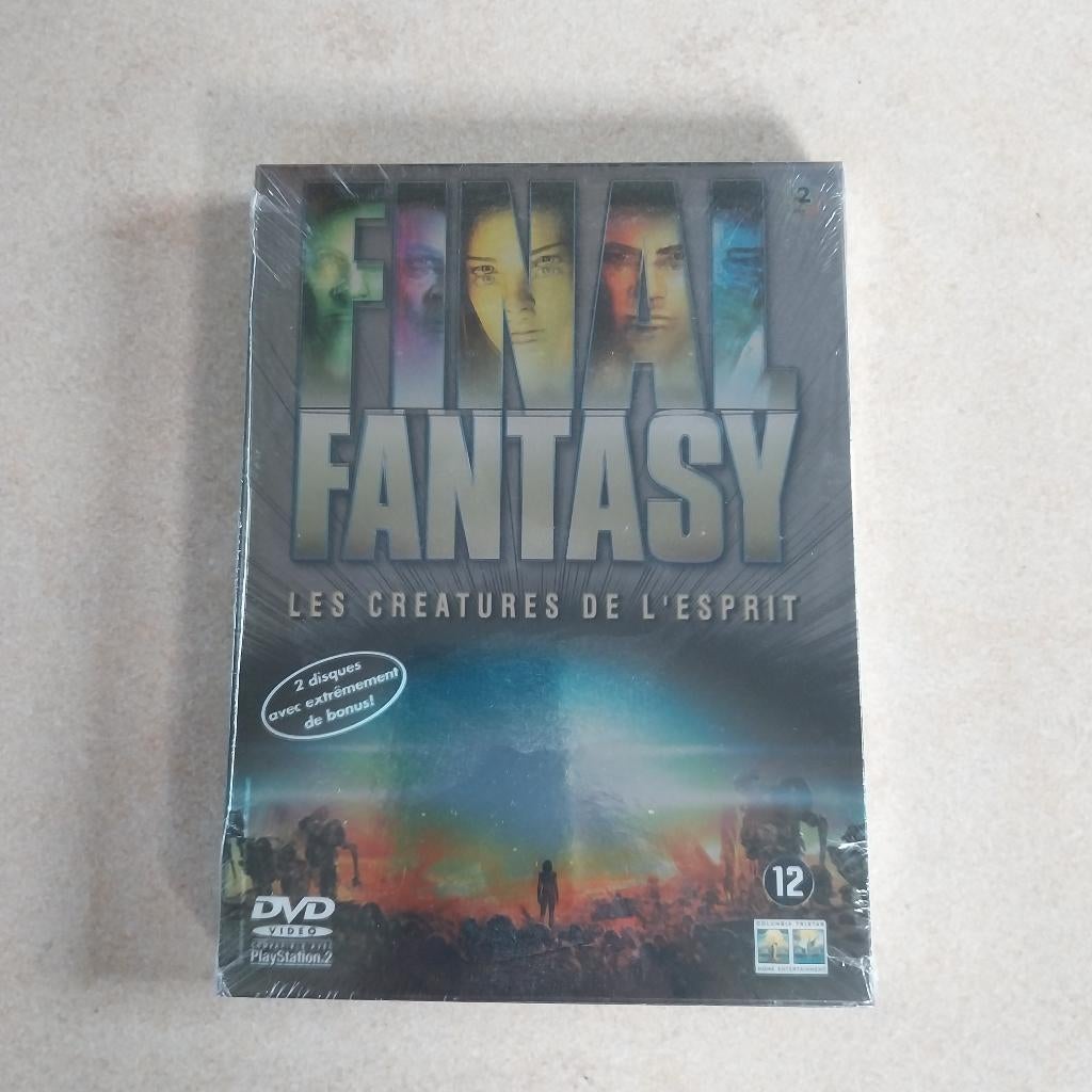 Pack 2 DVD „Final Fantasy - de wezens van de geest” NIEUW, Ophalen, Boxset, Fantasy, Vanaf 6 jaar