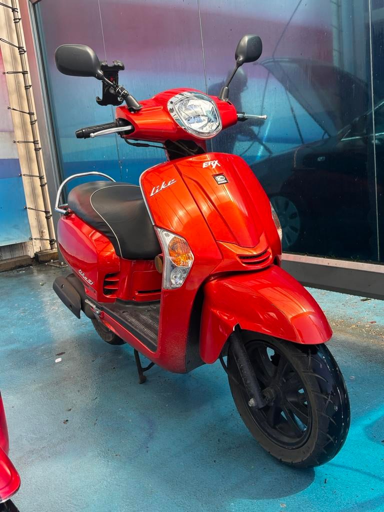 Kymco like 40, b klasse, 4takt, deel1&2 in ordeRUIL MOGELIJK, Ophalen, Gebruikt, Overige modellen, Klasse B (45 km/u)