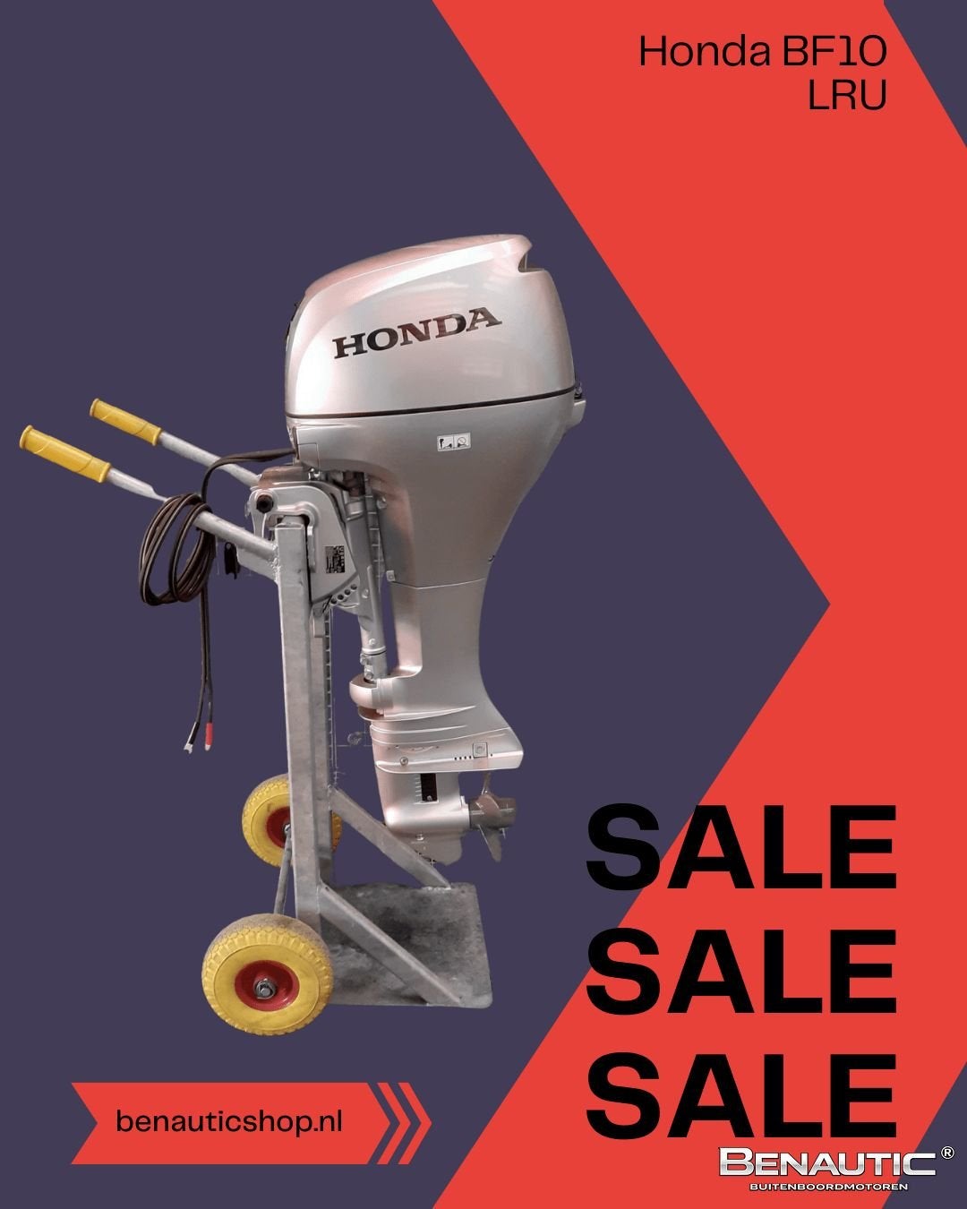 Direct leverbaar! Nieuwe Honda 10pk langstaart BF10 LRU, Sports nautiques & Bateaux, -, Neuf, -, -