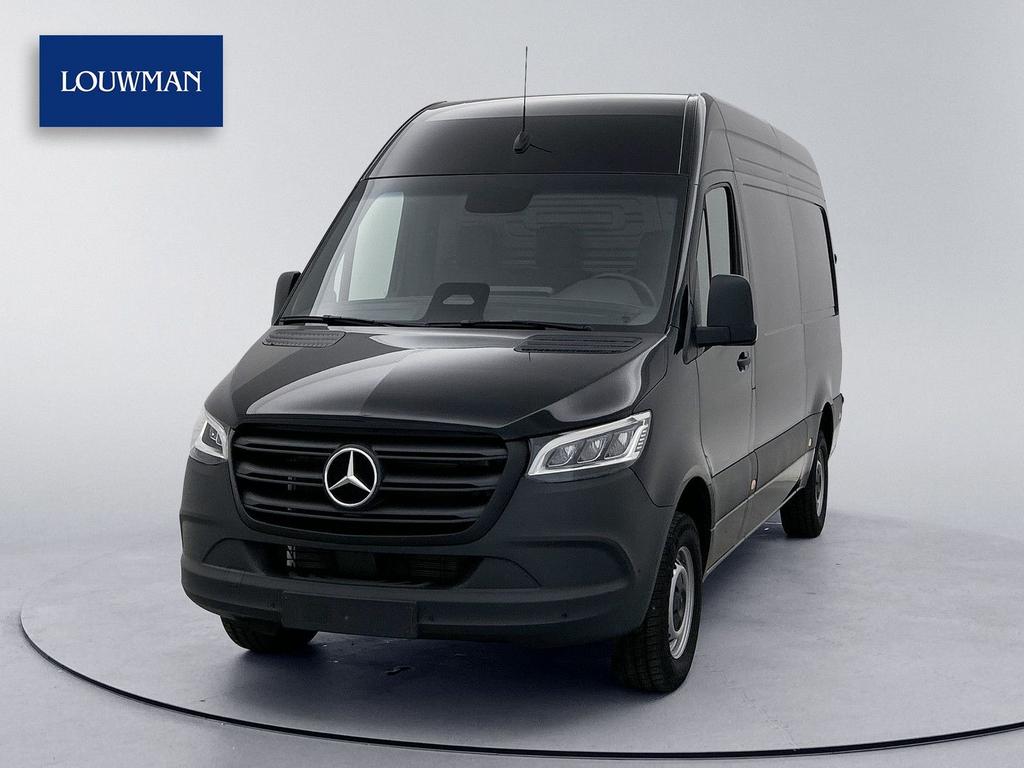 Mercedes-Benz Sprinter 317 1.9 CDI L2H2 Select 3500kg trekha, Auto's, Bestelwagens en Lichte vracht, Automaat, Zwart, Mercedes-Benz