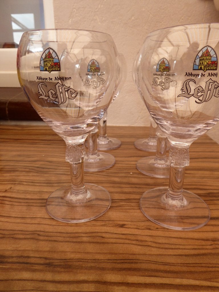abbaye de Leffe ,galopin 7,5cl ,plastique épais !!!!, Enlèvement ou Envoi, Comme neuf, Verre ou Verres, Leffe