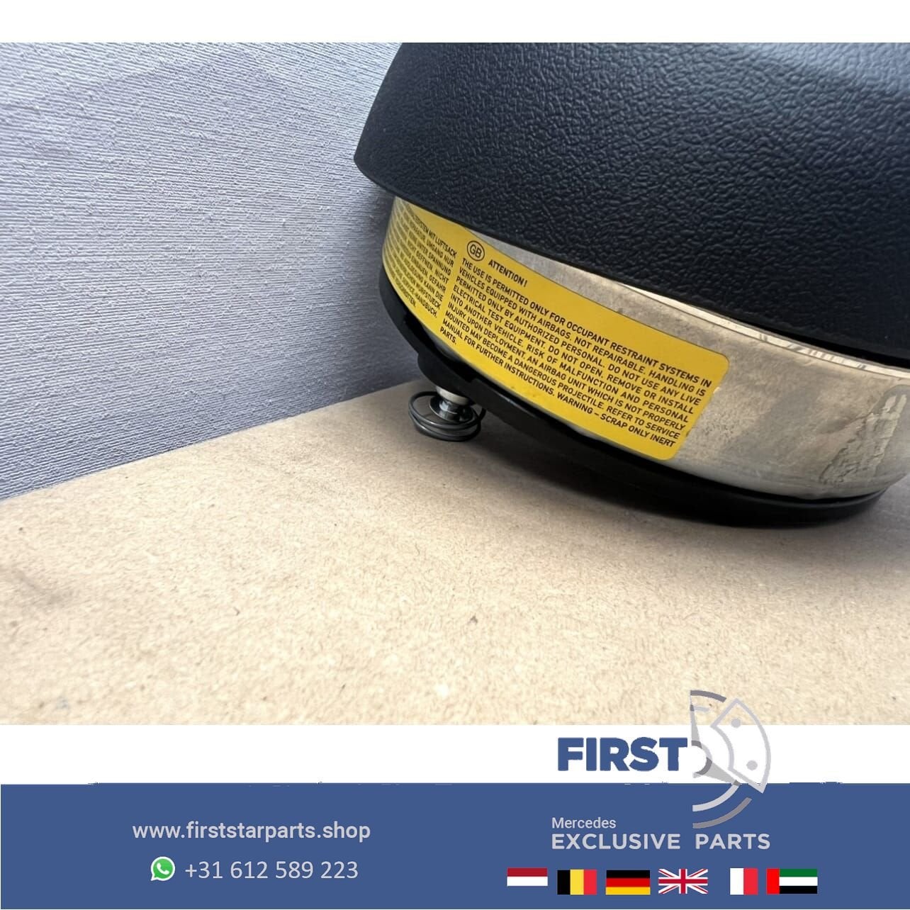 2019 STUUR AIRBAG W177 W118 H247 W205 W213 W238 W253 W257 W1, Gebruikt, -, Ophalen of Verzenden, -