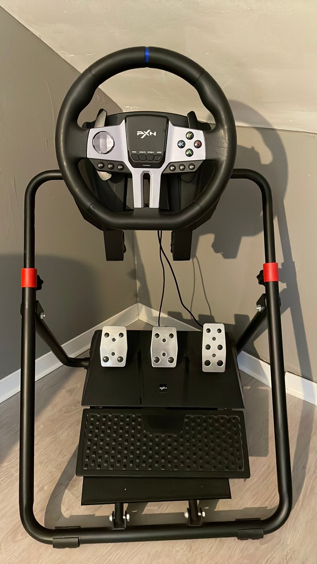 Pxn v9 gen 2 stuur, Games en Spelcomputers, Spelcomputers | Sony Consoles | Accessoires, Ophalen, Gebruikt, Stuur of Pedalen, PlayStation 4