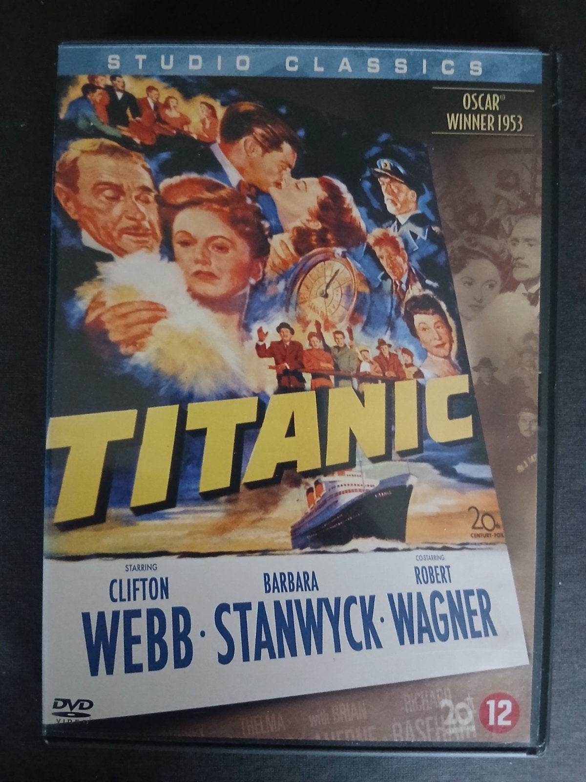 Titanic (1953) Clifton Webb, Robet Wagner, Verzenden, Nederlands, Drama, Zo goed als nieuw