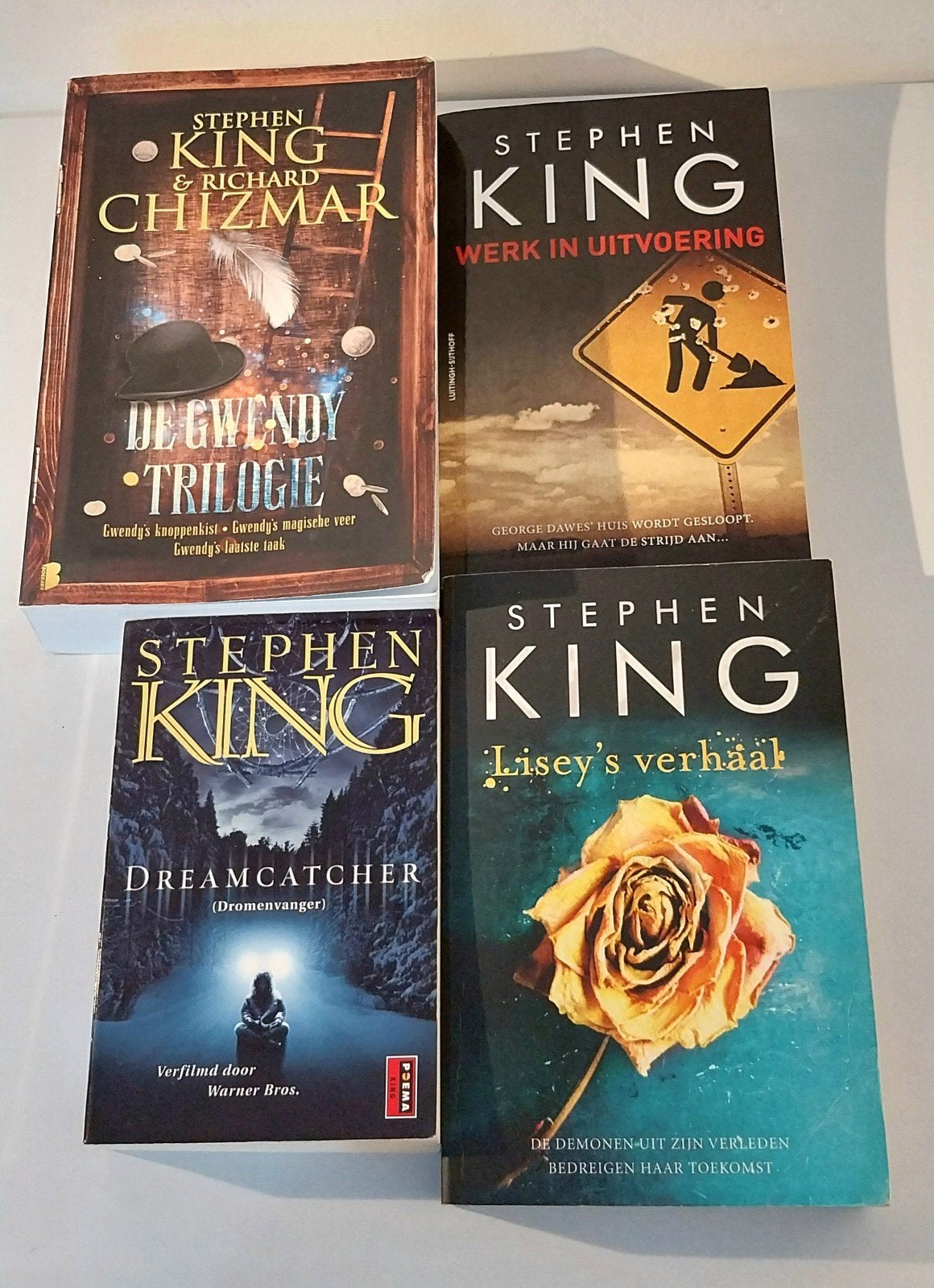 4x Stephen King boekenpakket, Enlèvement ou Envoi, Comme neuf, Stephen King, Amérique