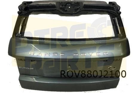 Land Rover Evoque achterklep (5-drs) (te spuiten) (9/11-3/19, Neuf, Land Rover, Arrière, -