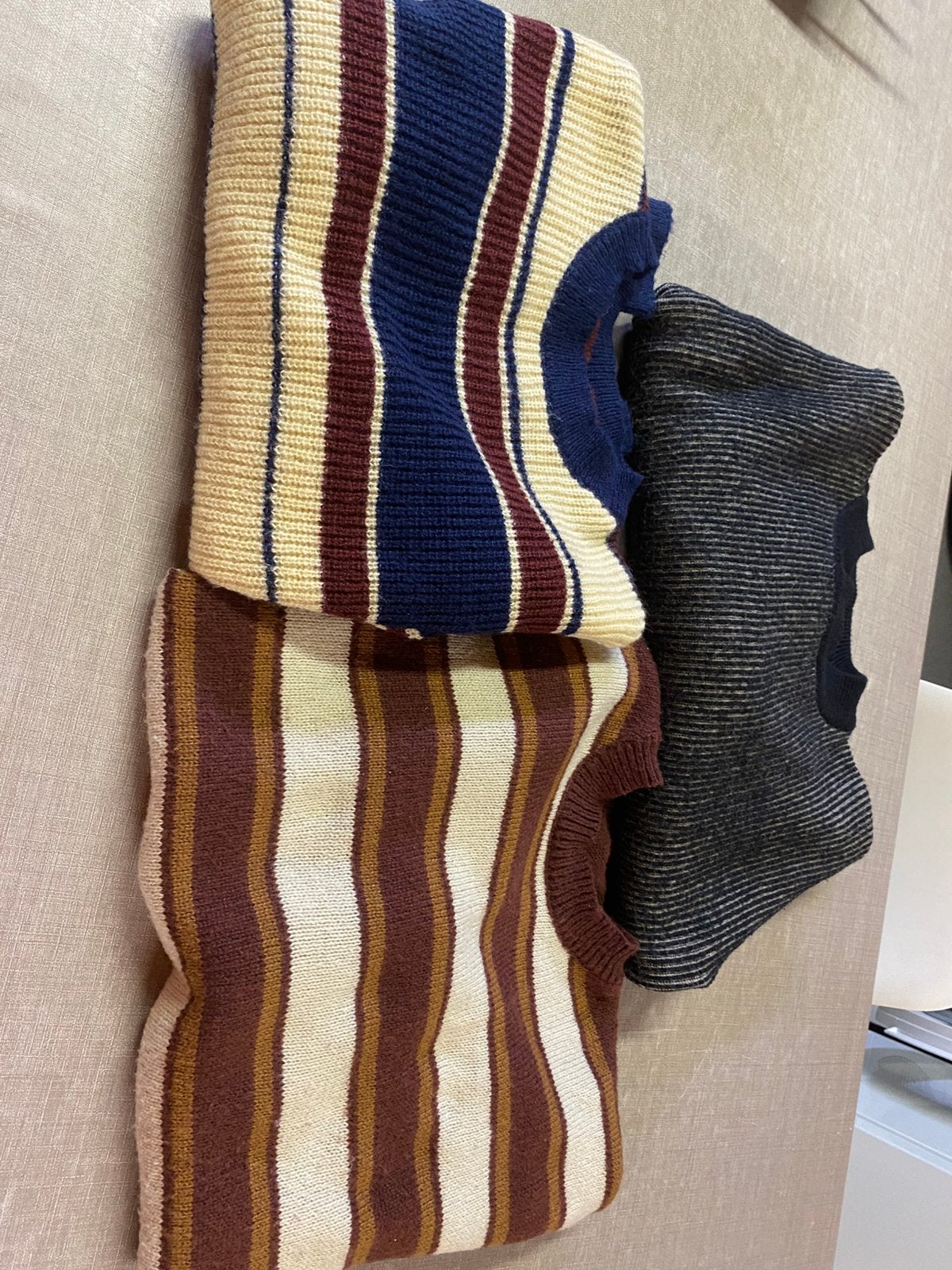 3 chandails d'hiver, Enlèvement ou Envoi, Porté, Taille 42/44 (L)