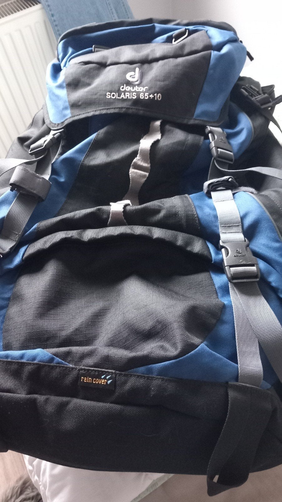 rugzak deuter, Ophalen