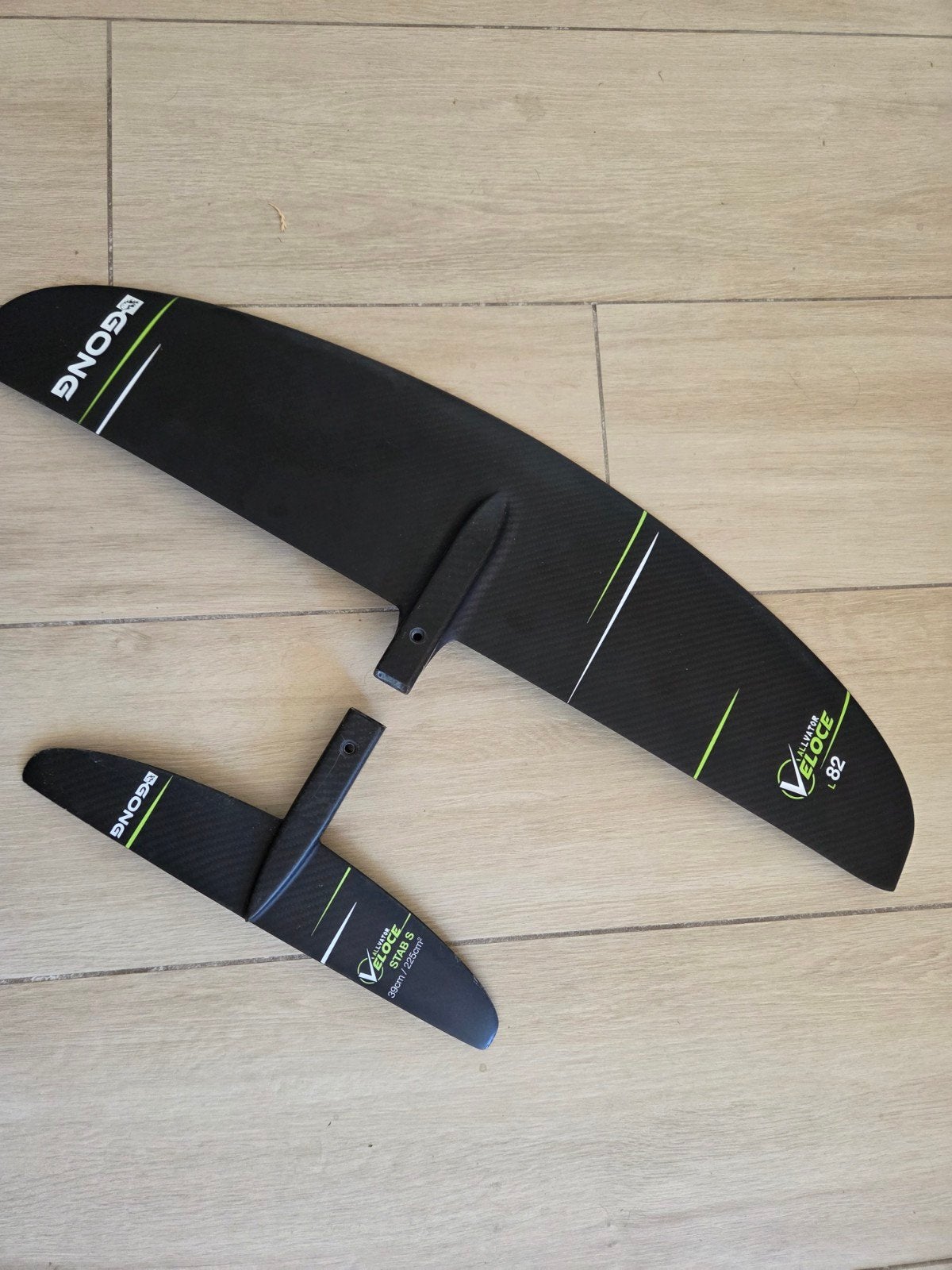 gong veloce L V2, Enlèvement, Utilisé, Wingsurf hydroptère