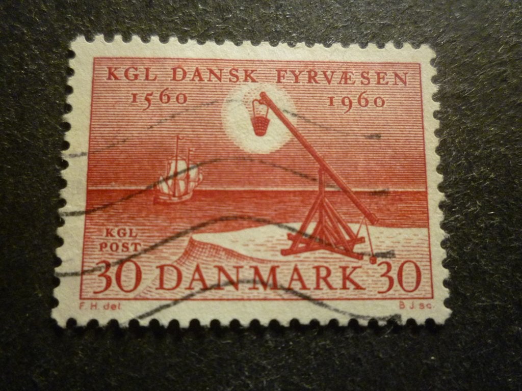 Denemarken/Danemark 1960 Mi 383(o) Gestempeld/Oblitéré, Envoi, Danemark