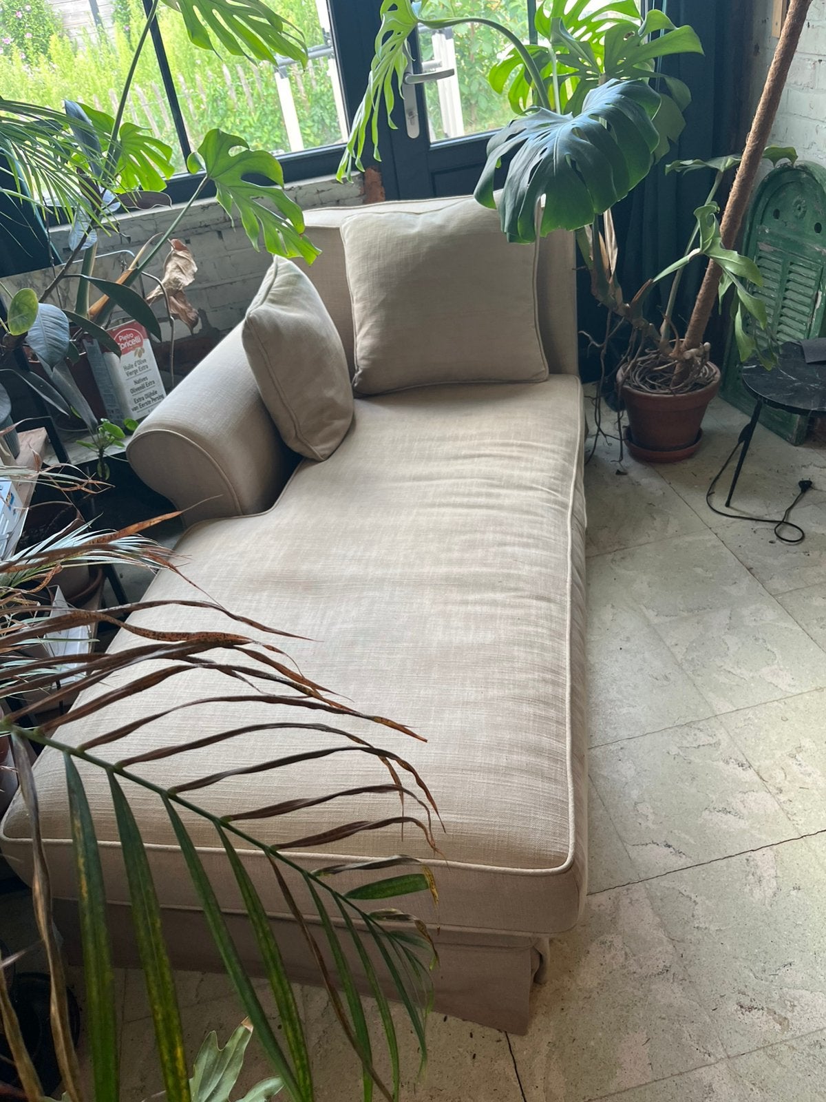 Long chair chaise longue, Ophalen, Gebruikt