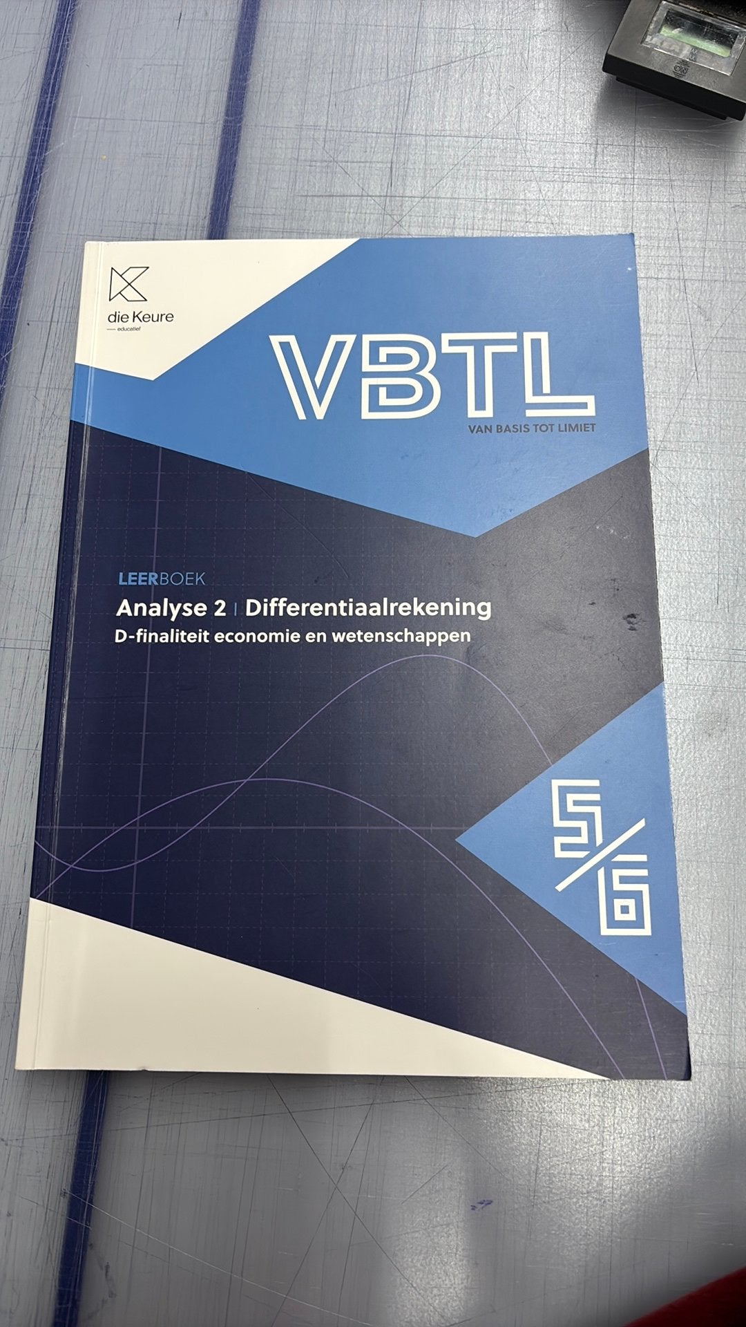VBTL 5/6 - leerboek Analyse 2: differentiaalrekening D-econo, Livres, Enlèvement ou Envoi, Comme neuf, Secondaire, Mathématiques A