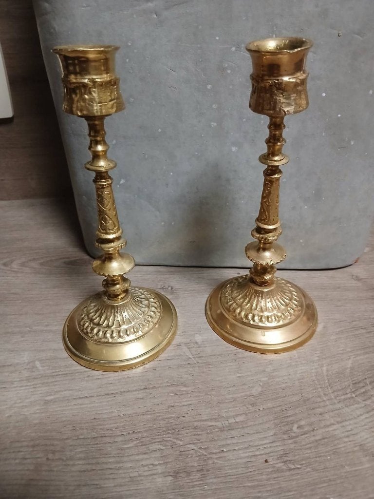 Chandeliers, Antiquités & Art, Enlèvement, Cuivre