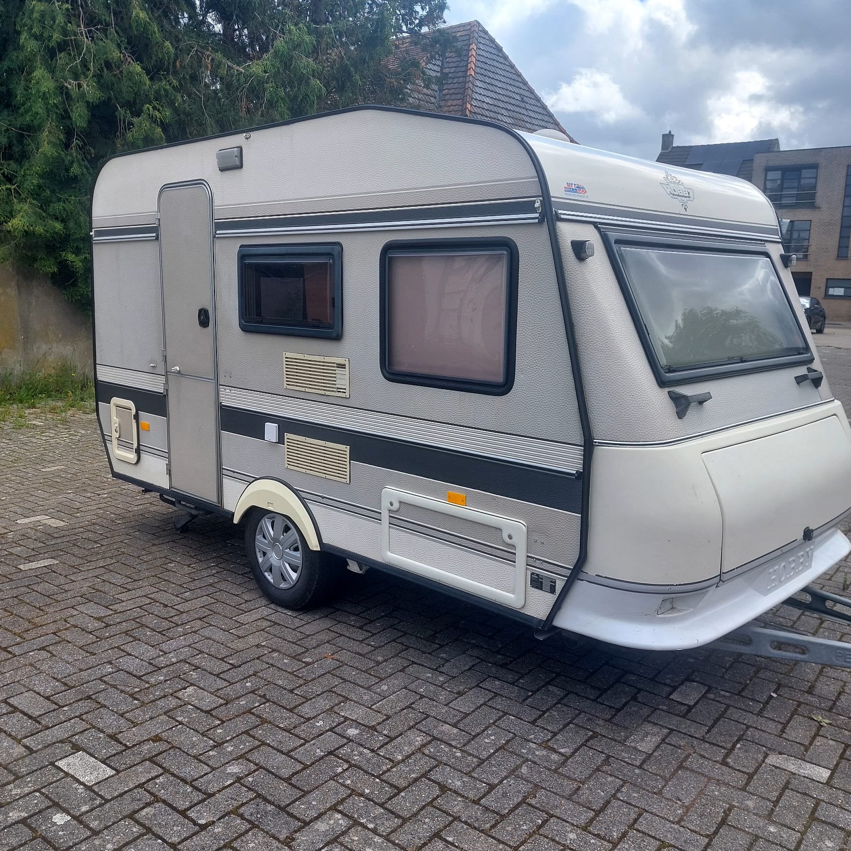 Caravan hobby 370, Caravans en Kamperen, Hobby, Bedrijf, Tot en met 3, 750 - 1000 kg