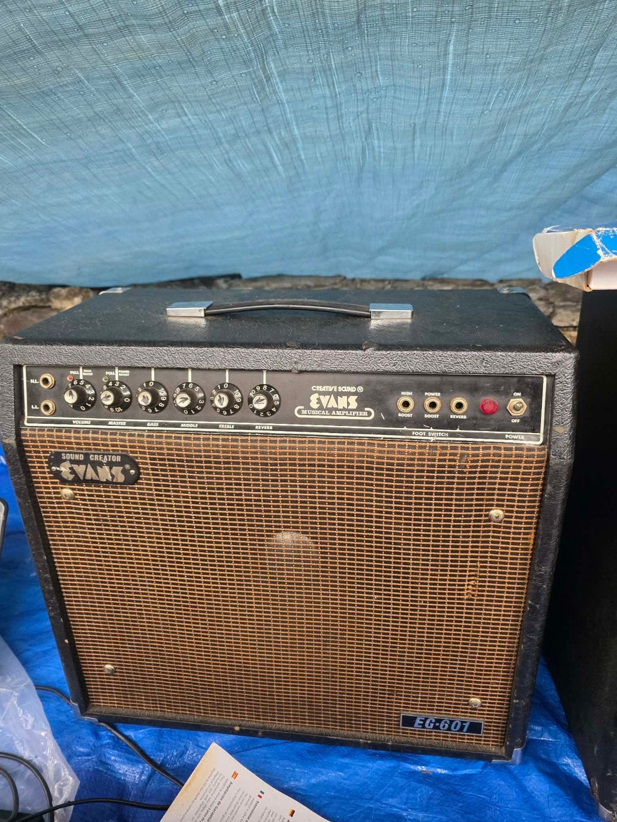 Ampli guitare+ effets écho, Musique & Instruments, Enlèvement, Guitare
