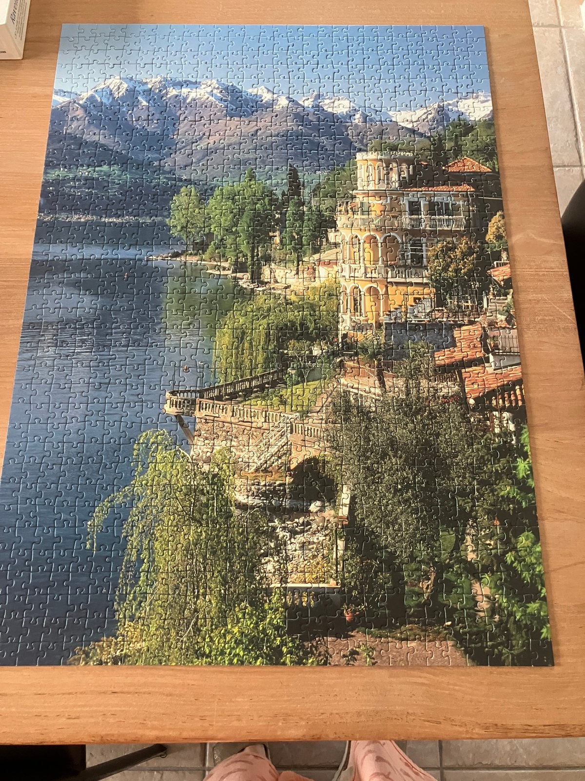 Puzzel 1000 stukjes, Hobby en Vrije tijd, Ophalen, 500 t/m 1500 stukjes, Gebruikt, Legpuzzel