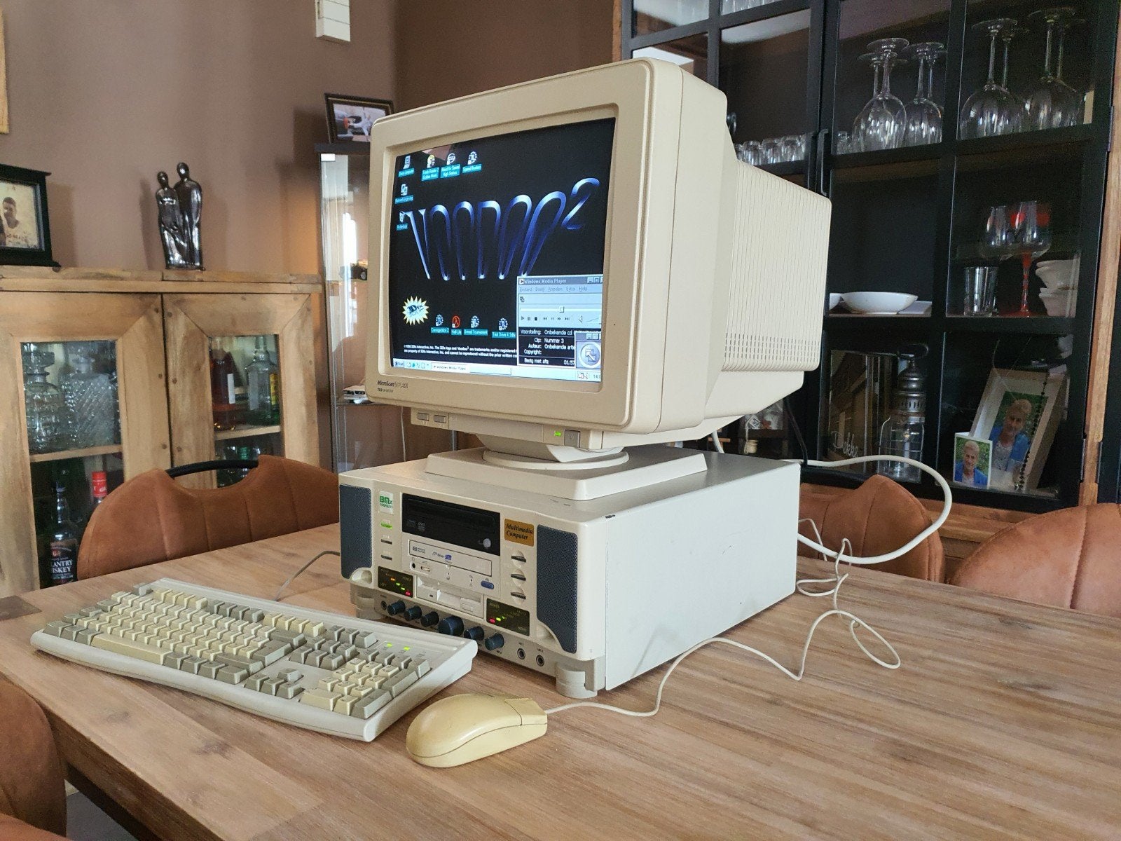 retro gaming BMX 200mmx vodoo2 awe64 win98, Computers en Software, Vintage Computers, Ophalen