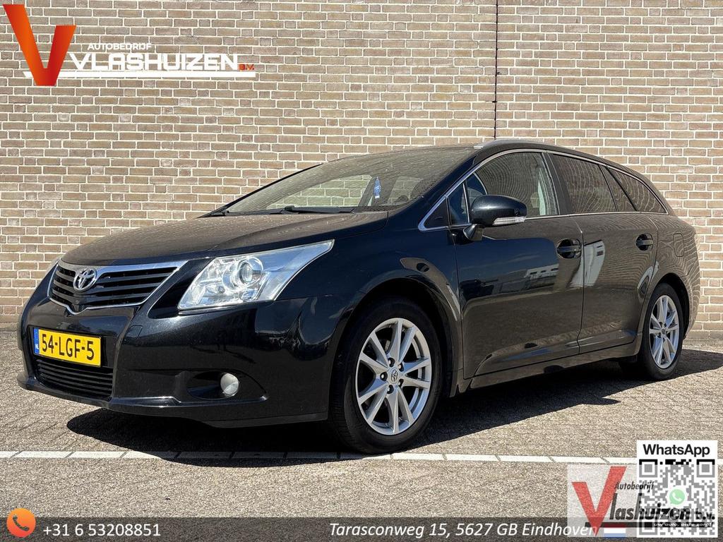 Toyota Avensis Wagon 1.8 VVTi Business | Climate | Cruise |, Auto's, Toyota, Avensis, Zwart, Elektrische ramen, Zwart